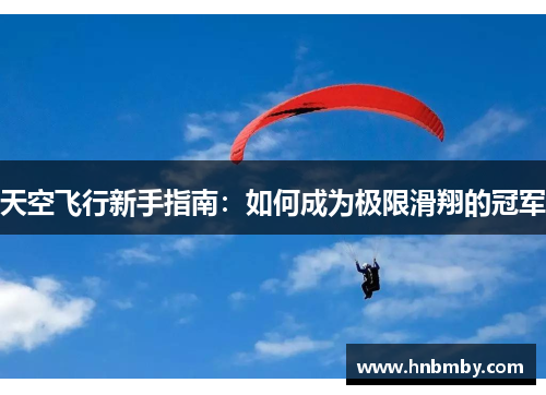 天空飞行新手指南：如何成为极限滑翔的冠军